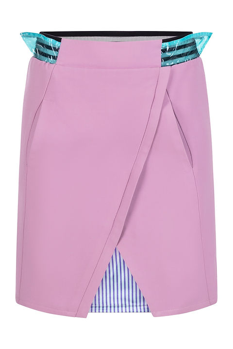 Skirt “Aqua Lilac” | jarandjam