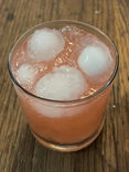 hail ice cubes in drink