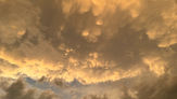 Yellow and griege storm clouds.