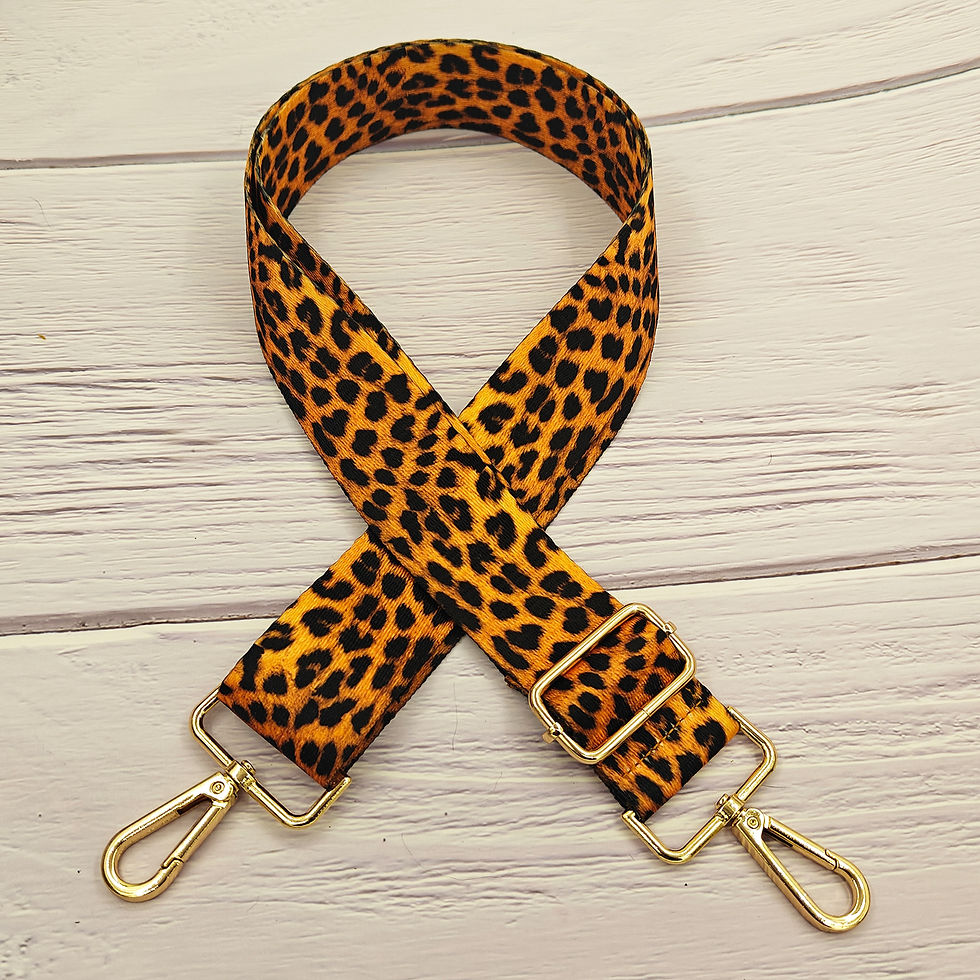 Miniatura: Fashionable and versatile leopard print shoulder strap, adjustable single should