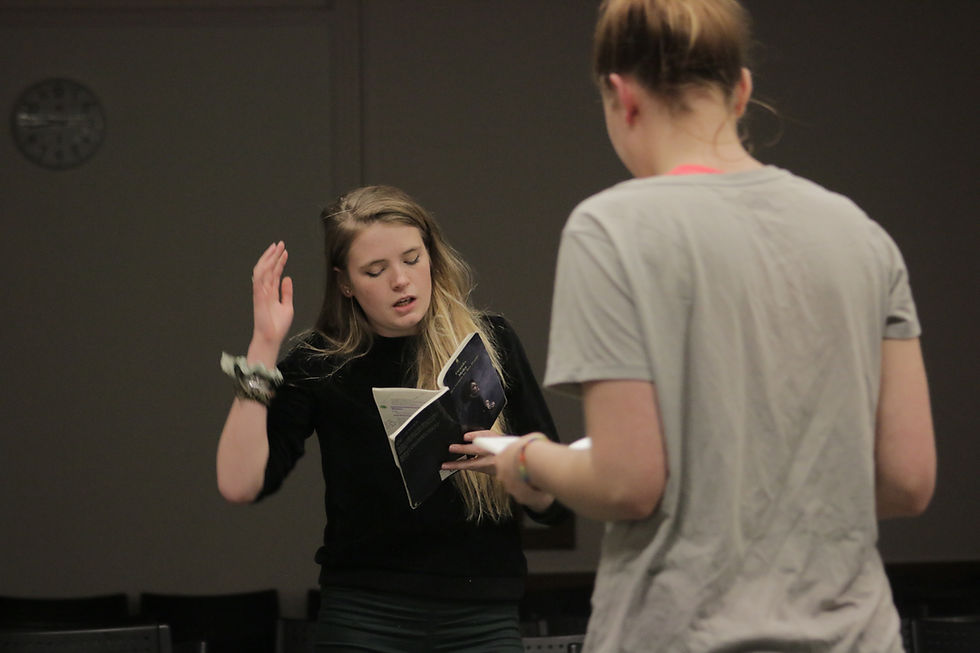 Jess in Rehearsal 2016