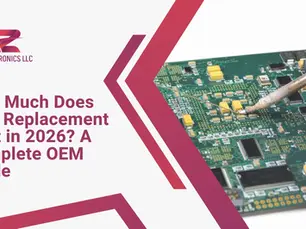 How much does it cost to replace a PCB guide by A2Z Electronics