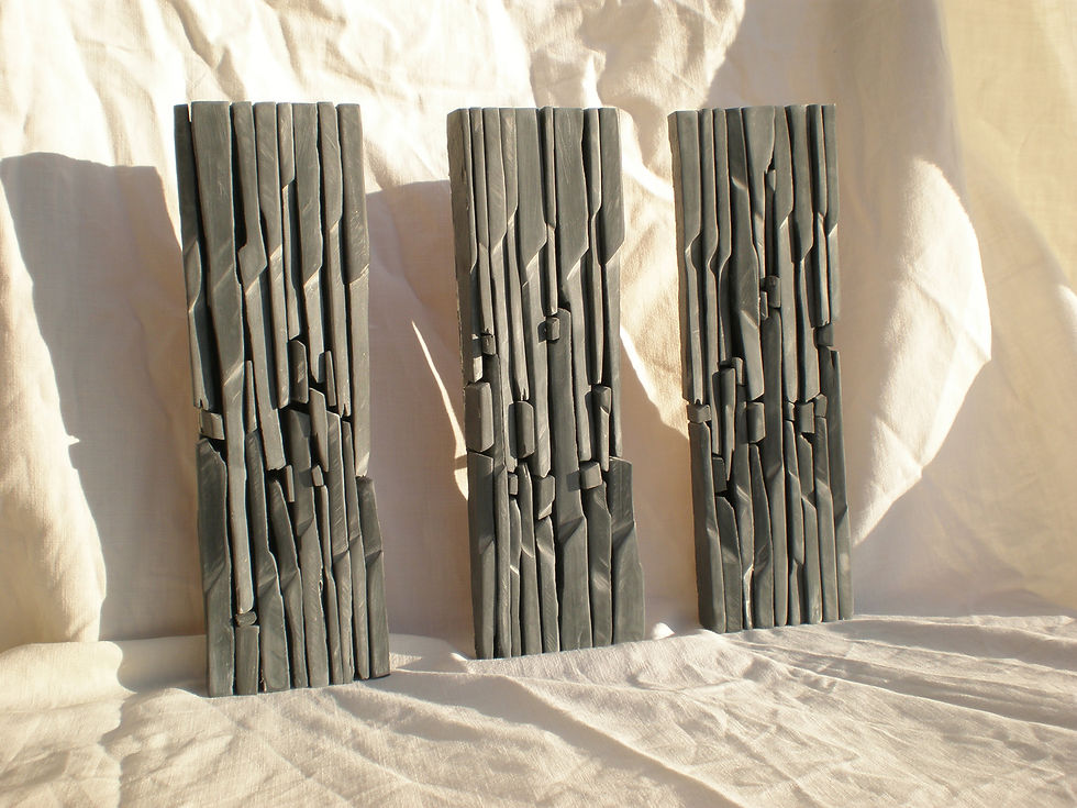 Slate sculpture