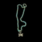 Thumbnail: Turquoise Gemstone Sparkly Dragonfly Necklace