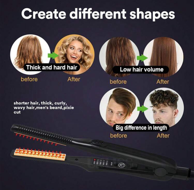 Thumbnail: Hair mini curling iron 2 in 1 styling tool 
