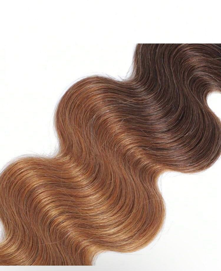 Thumbnail: Highlight body wave bundles 1 pcs ombré color 