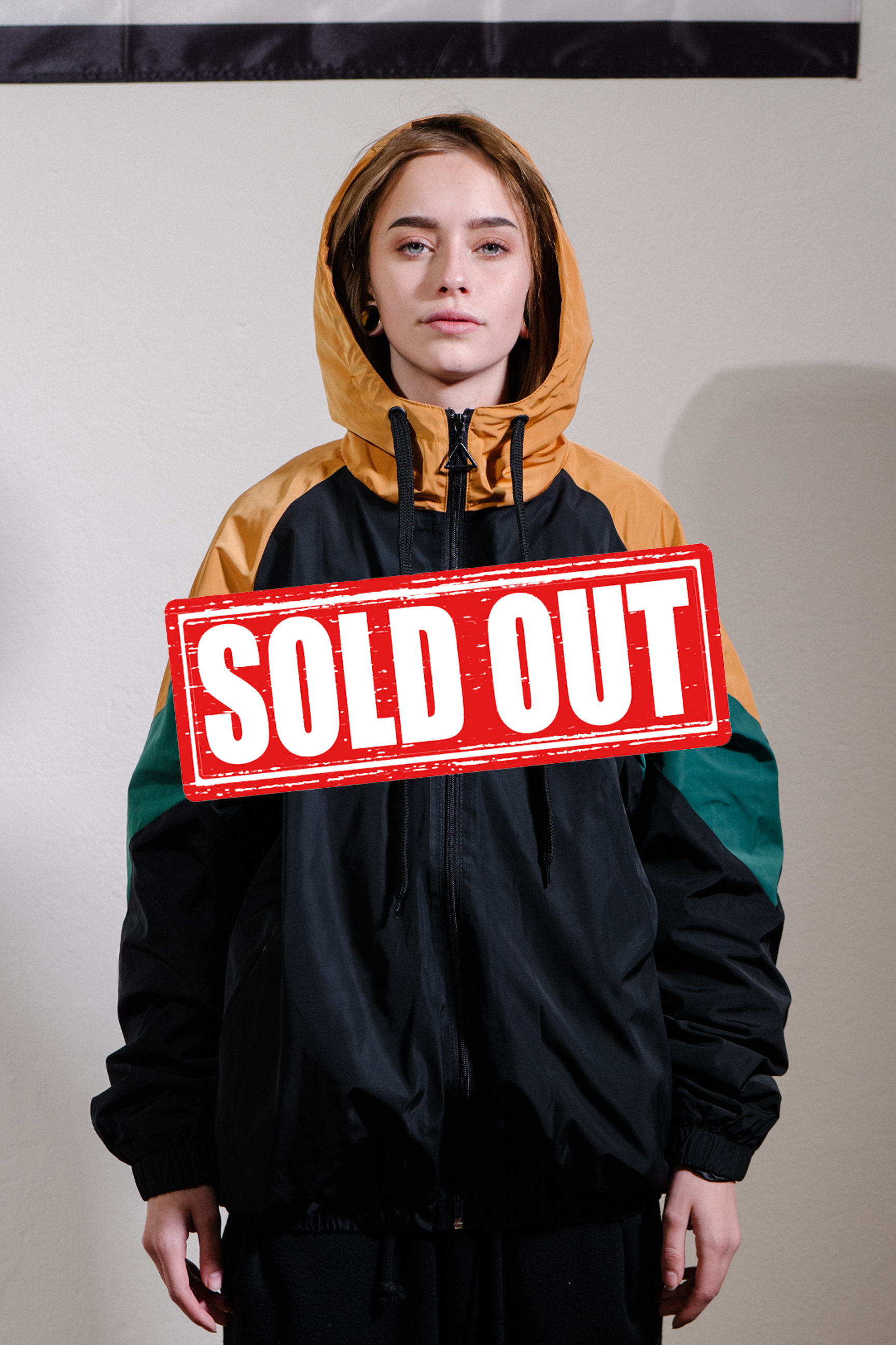 Cut'n Sew Yağmurluk Siyah