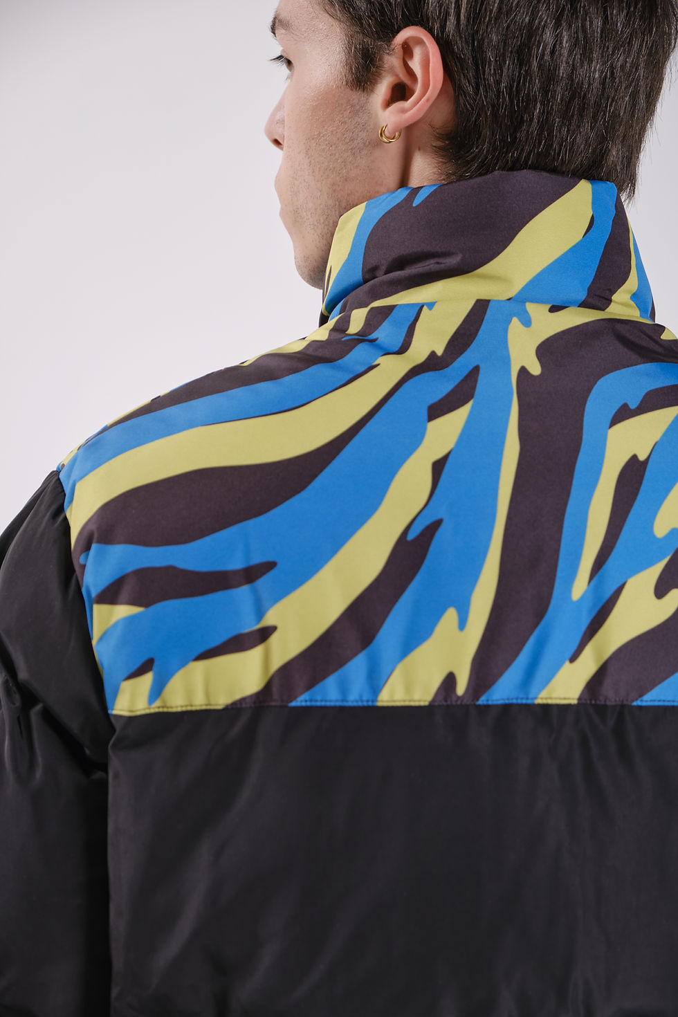 Küçük resim: Polypop "Tigra" Siyah Puffer Mont