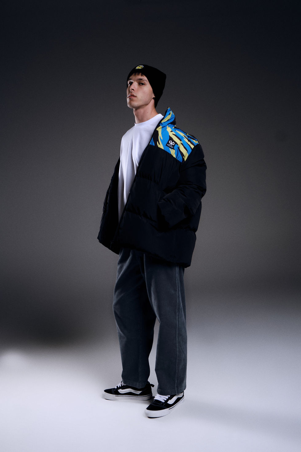 Thumbnail: "Tigra" Black Puffer Jacket