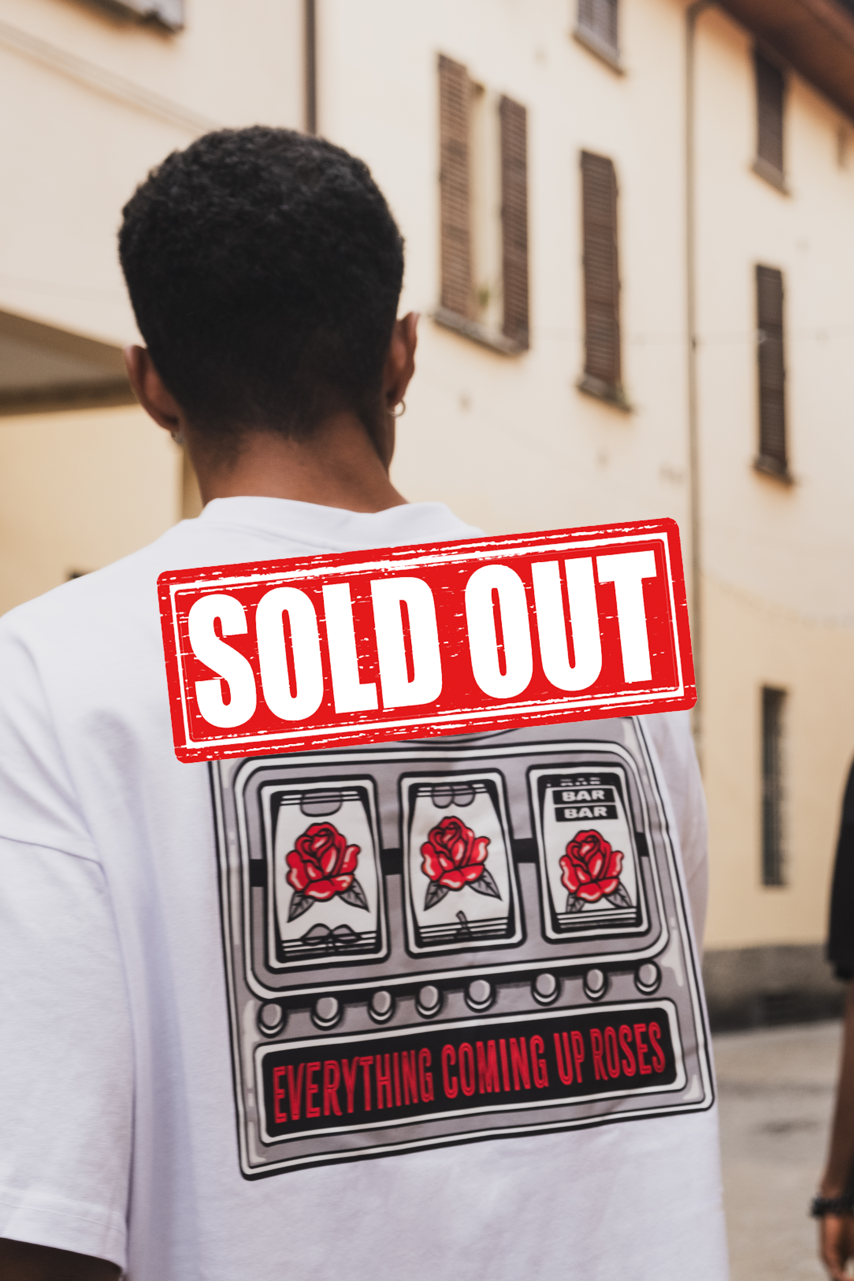 Polypop "Jackpot" Oversize Boxy Fit Beyaz T-Shirt