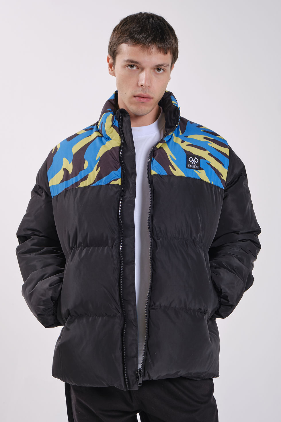 Thumbnail: "Tigra" Black Puffer Jacket