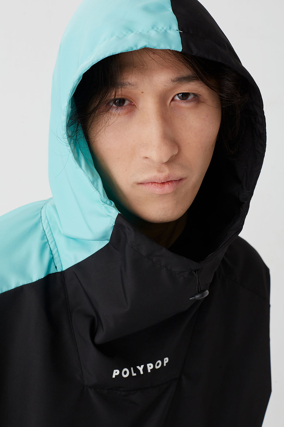 Thumbnail: 3/4 Sleeve United Windbreaker Black-Mint