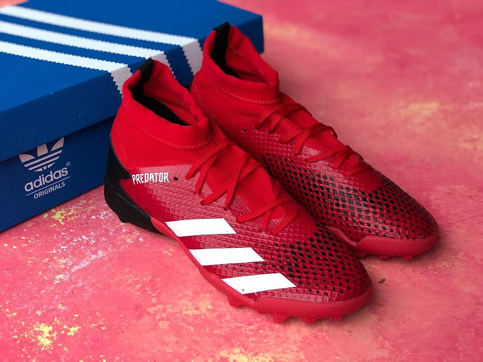 Прев'ю: Сороконожки Adidas Predator 20.3 Active Red White TF / сороконожки адидас