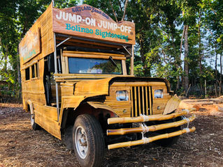 Come ride the first double decker bamboo jeepney in the world. Another first brought to you by Birdl