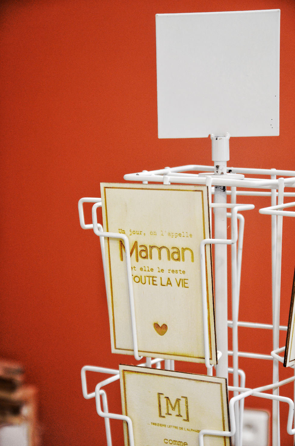 Miniature : Carte postale en bois