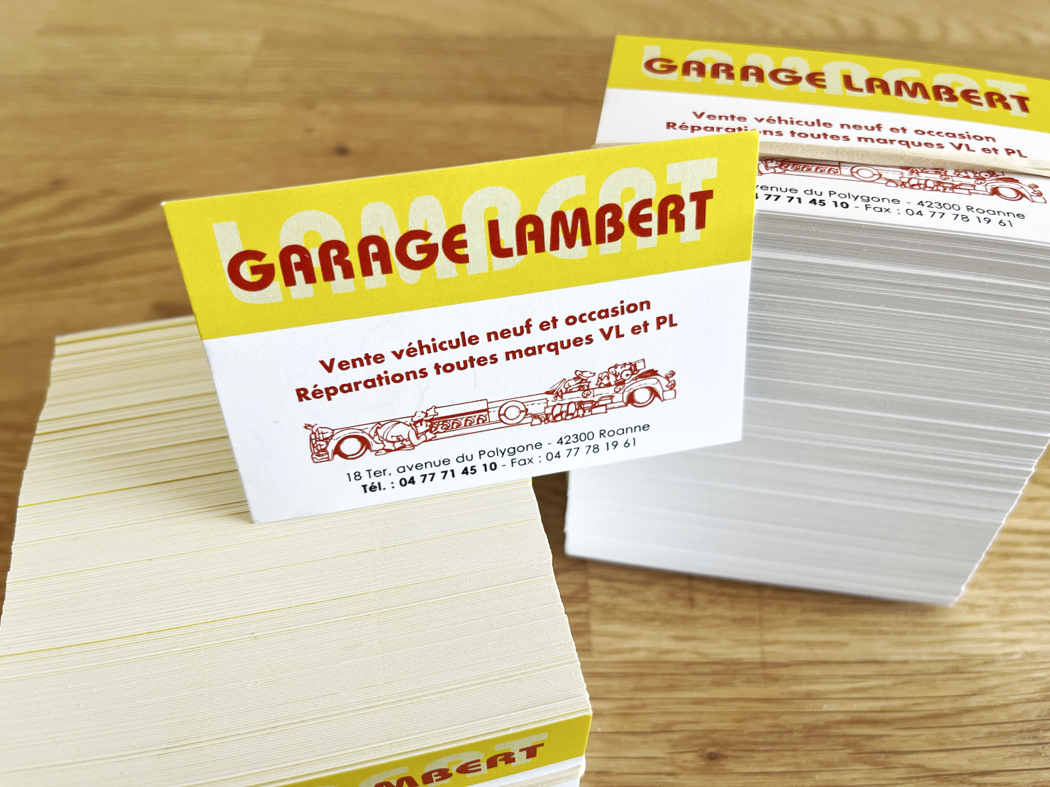 Carte de visite personnalisées