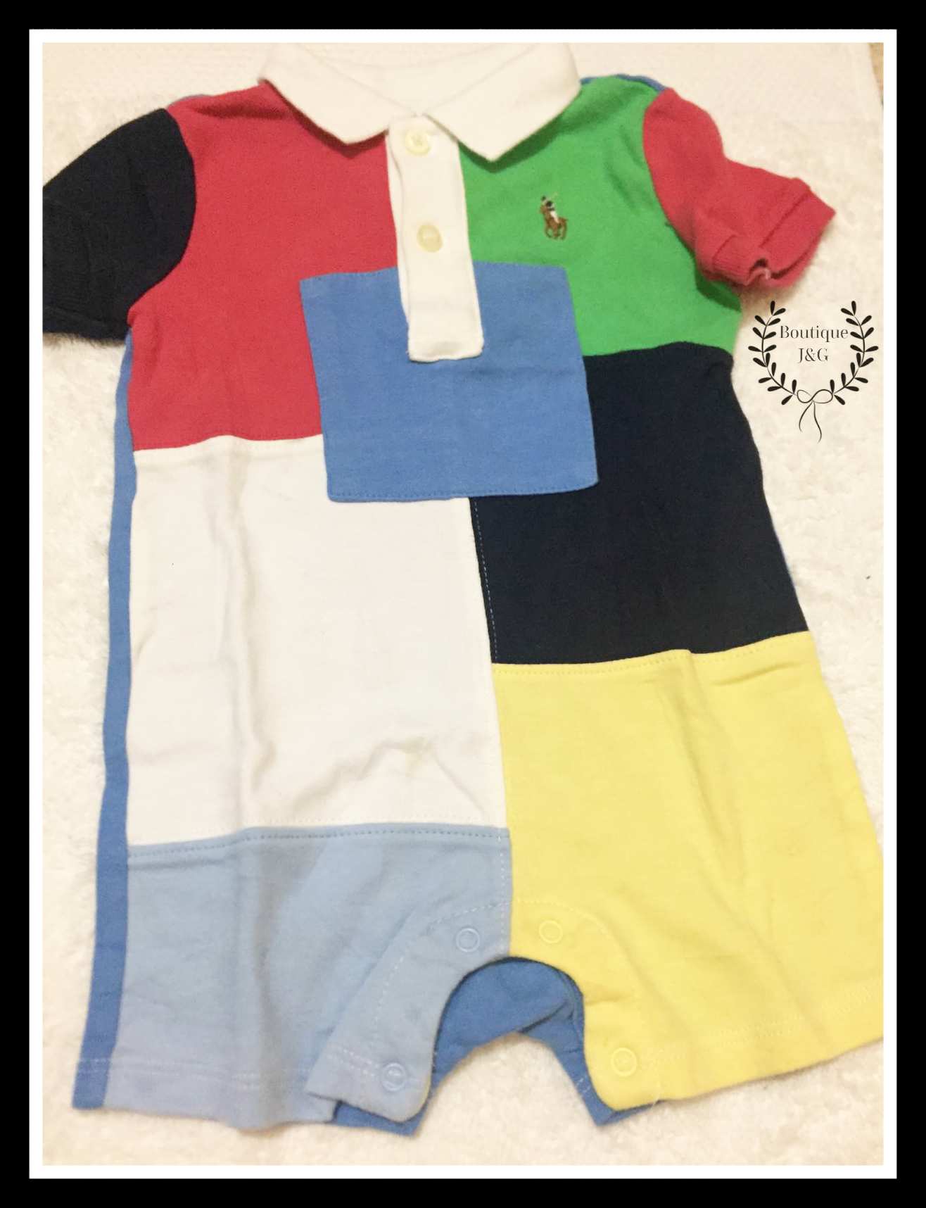 Mameluco Ralph Lauren Talla: 6 m
