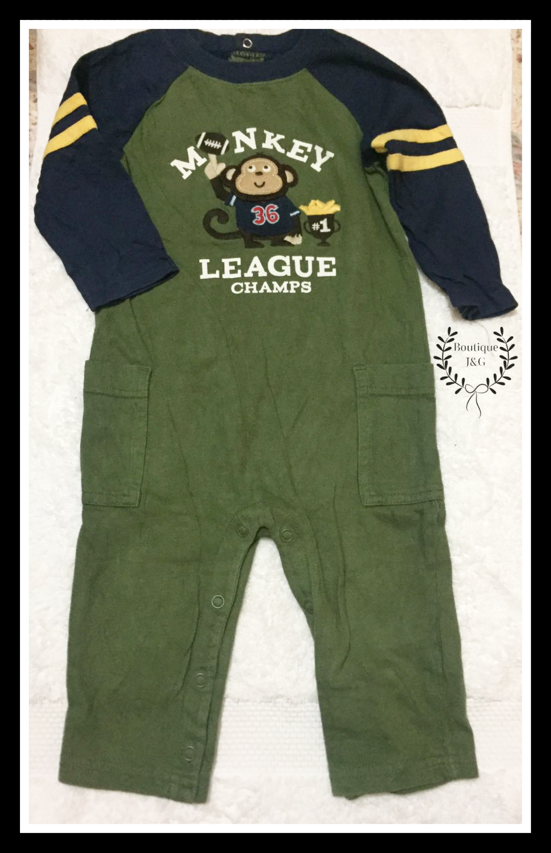 Mameluco Carter's Talla: 12 m