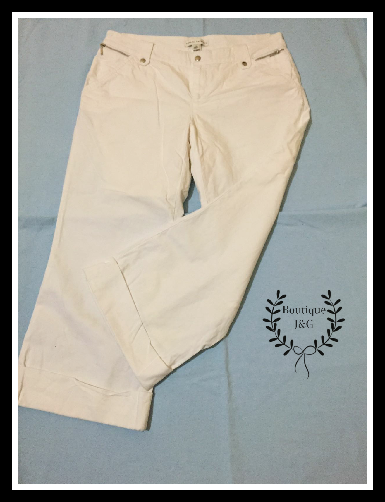 Pantalon Capri Banana Republic Talla: 8