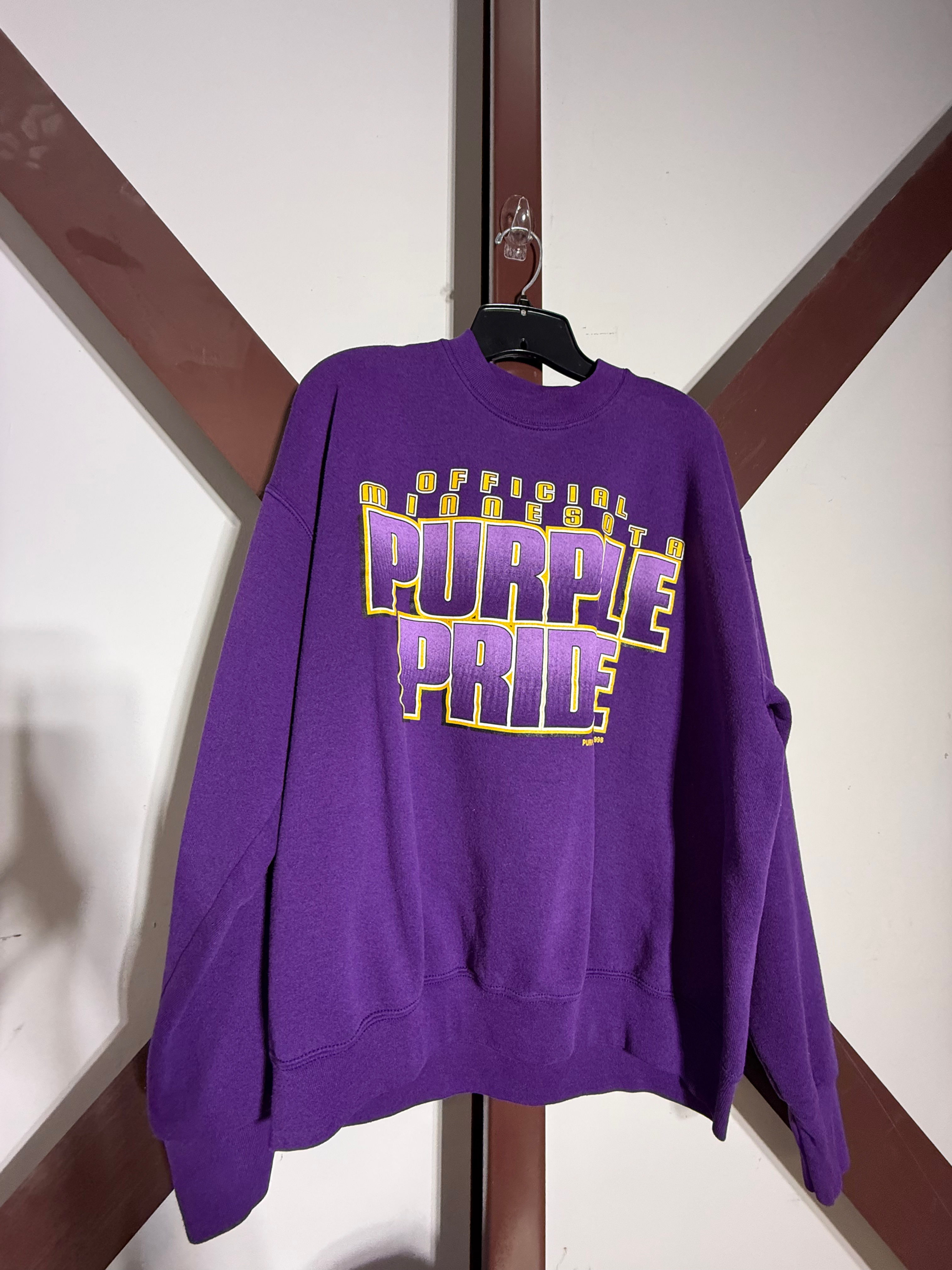 1998 Purple Pride Crewneck