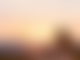 Christian Teen Girl spending time with God at sunset