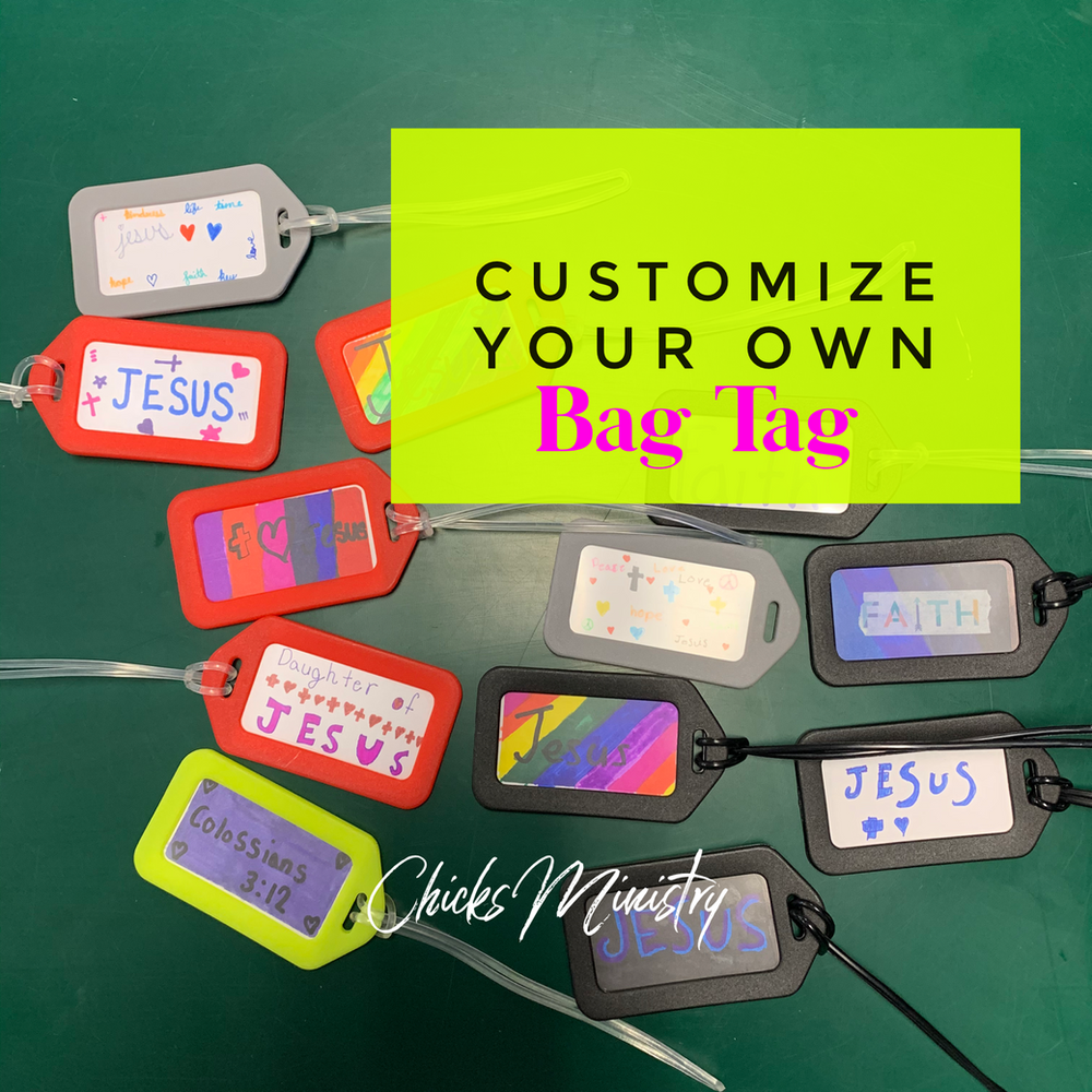 Customize Your Own Bag Tag Simple & Fun