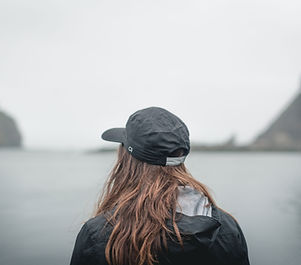 Woman Looking At Lake