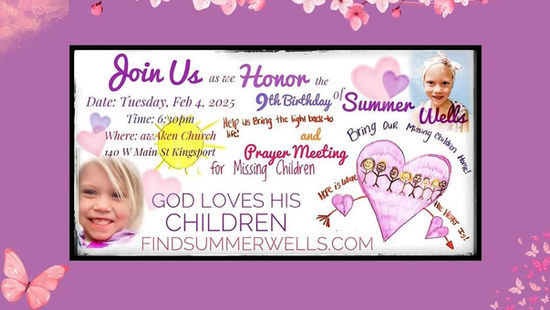 Summer Wells 9th Birthday