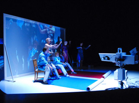 Still from the performance