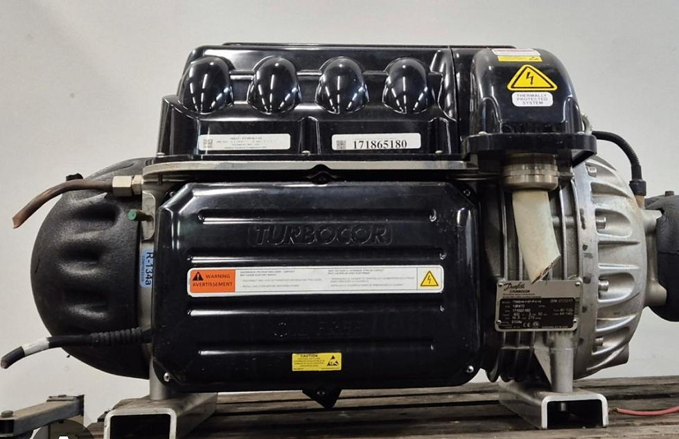 Compressor Danfoss Turbocor em close
