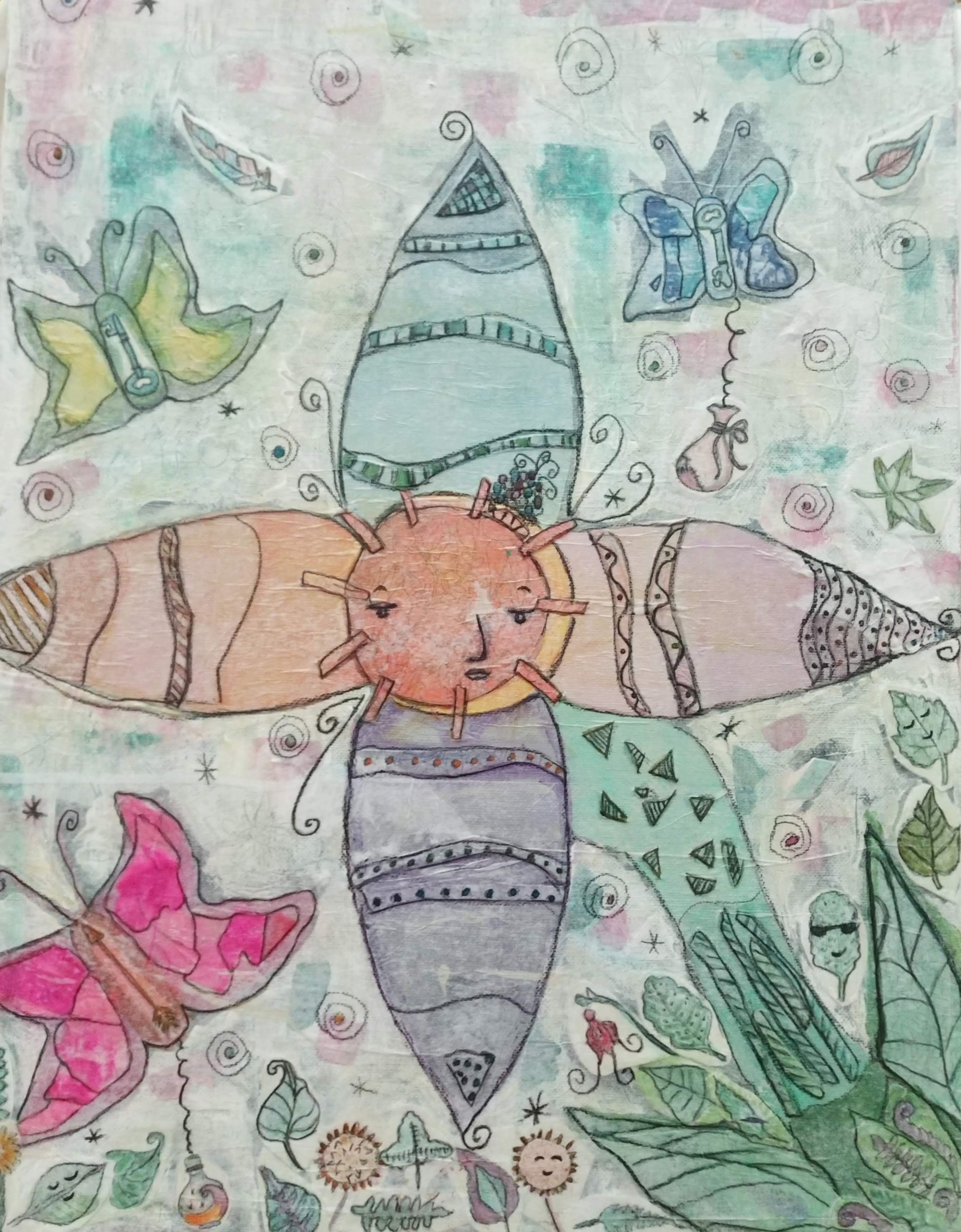 Whimsical Flower Girl