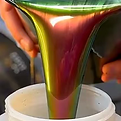 peinture nacrée et metalisée