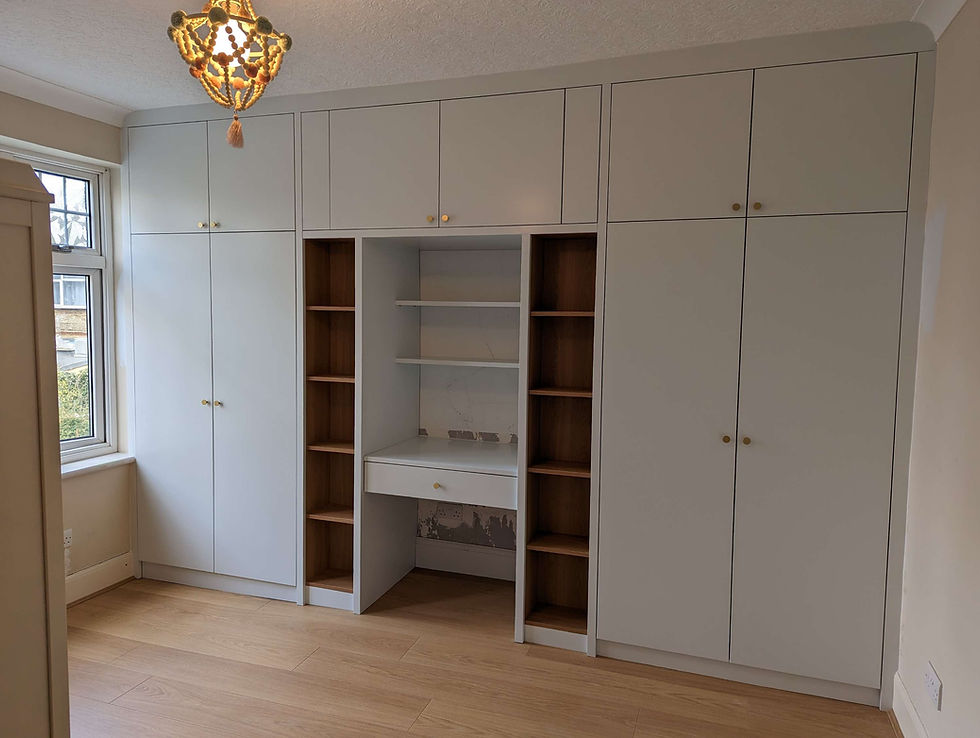 Thumbnail: Wall to wall wardrobes 