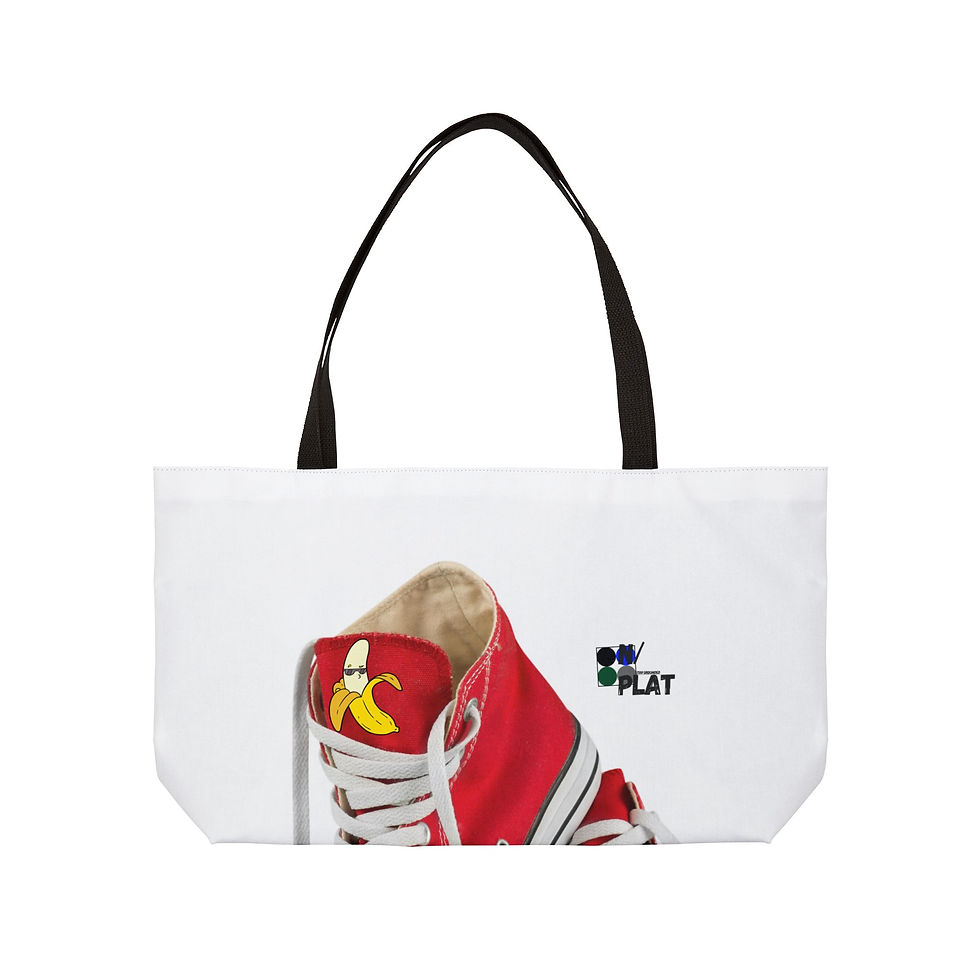 Thumbnail: Fashionable Weekender Tote Bag