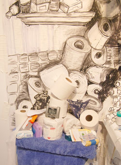 Bathroom Sinking (Detail)