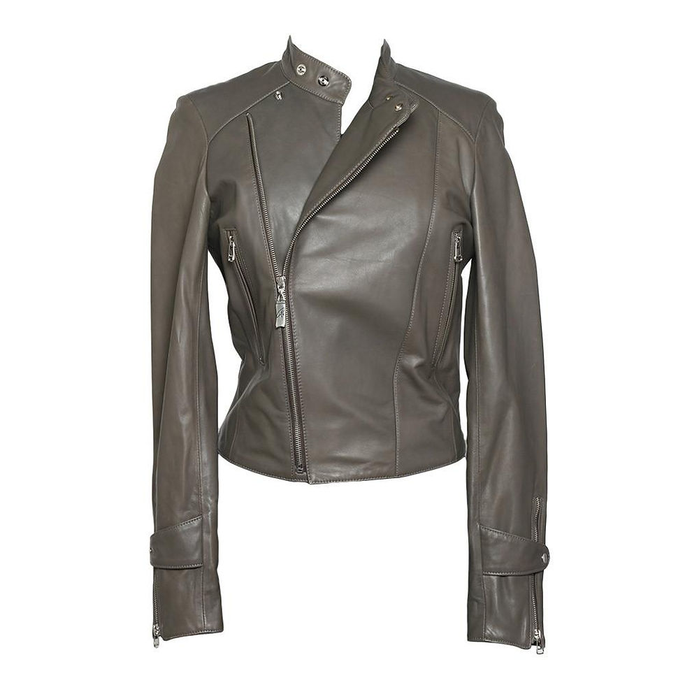 Thumbnail: Merex Crocodile Jacket in Grey