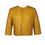 Thumbnail: Catania Quilted Leather Jacket in Mustard Yellow