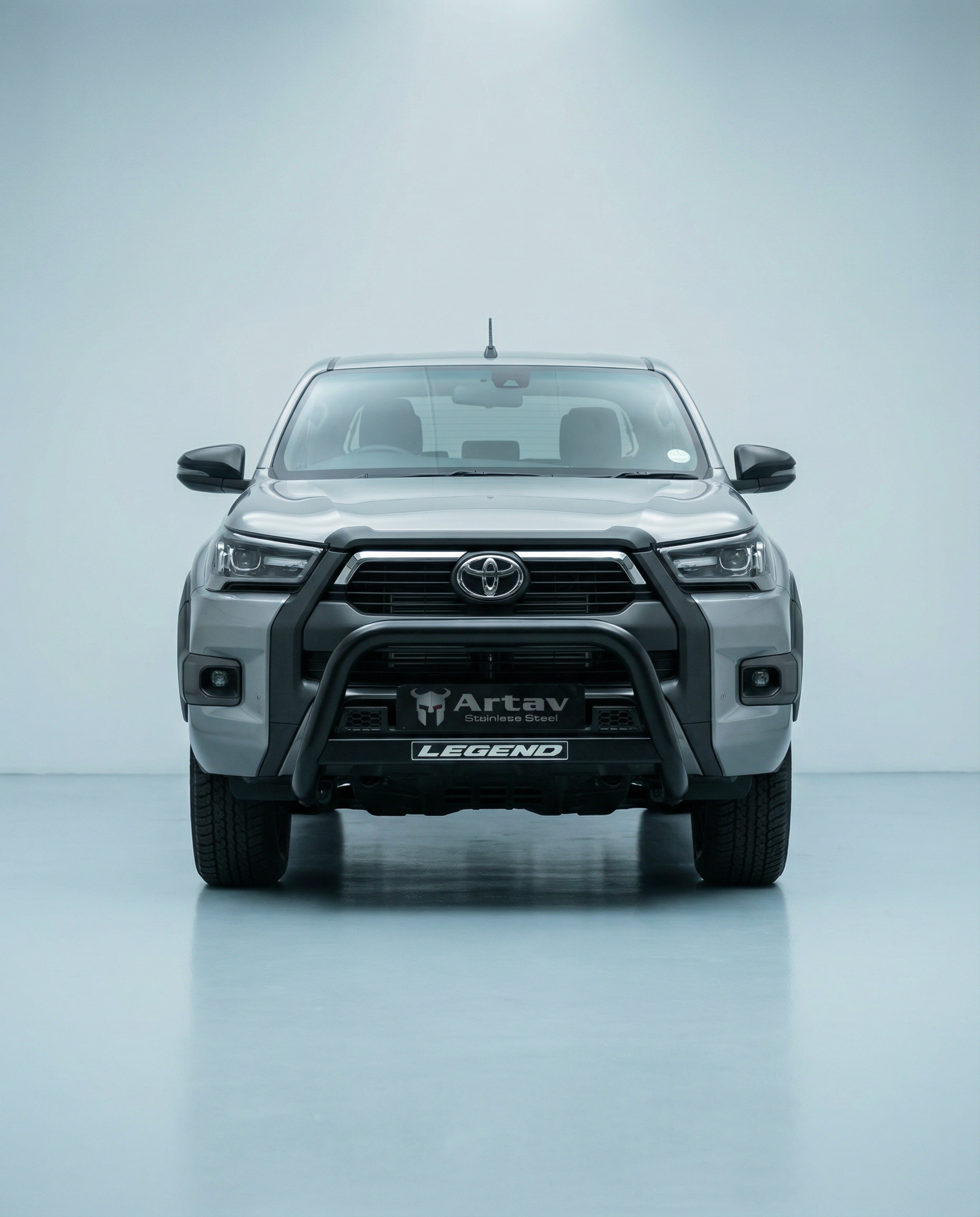 Toyota Hilux LEGEND Honeycomb Nudge Bar Black