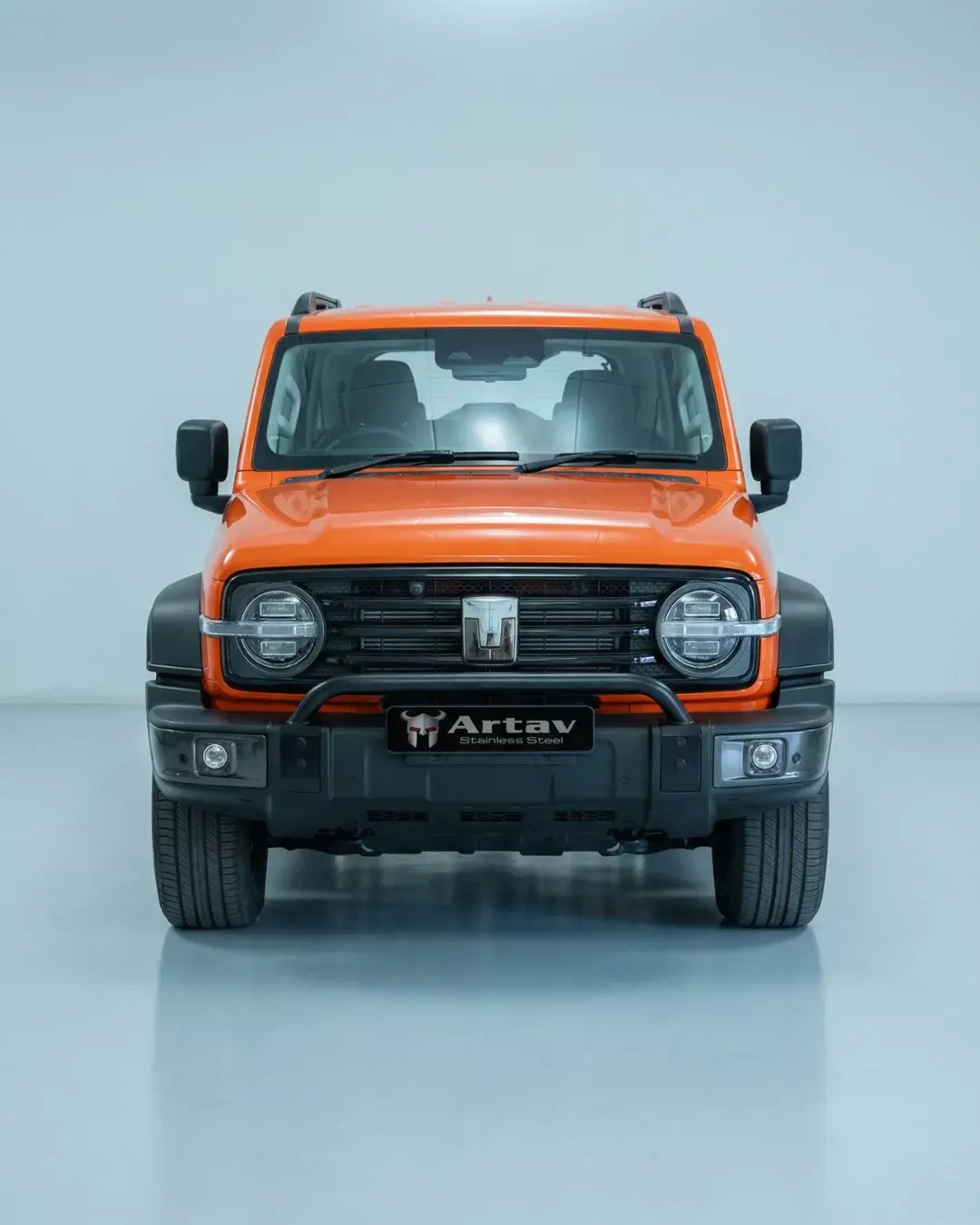 GWM TANK 300 Styling Bar with Spot Light Tabs Black