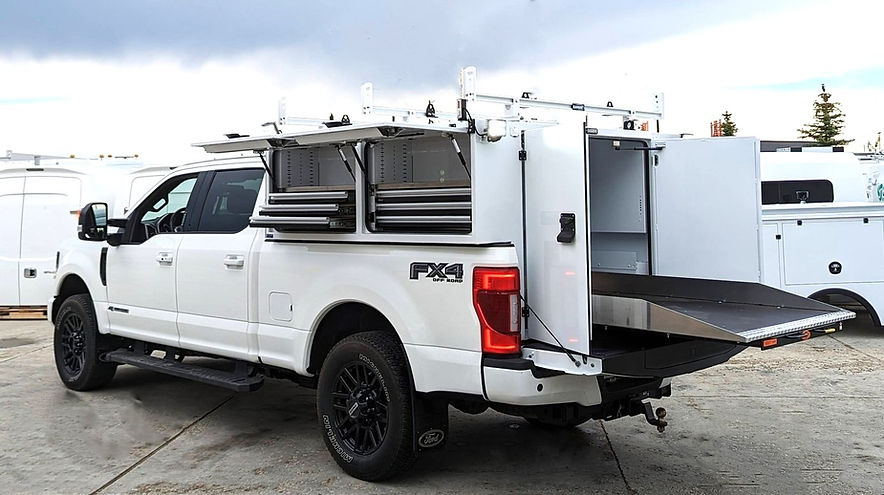 Expertec Slip In Service Body from Work Truck Solutions