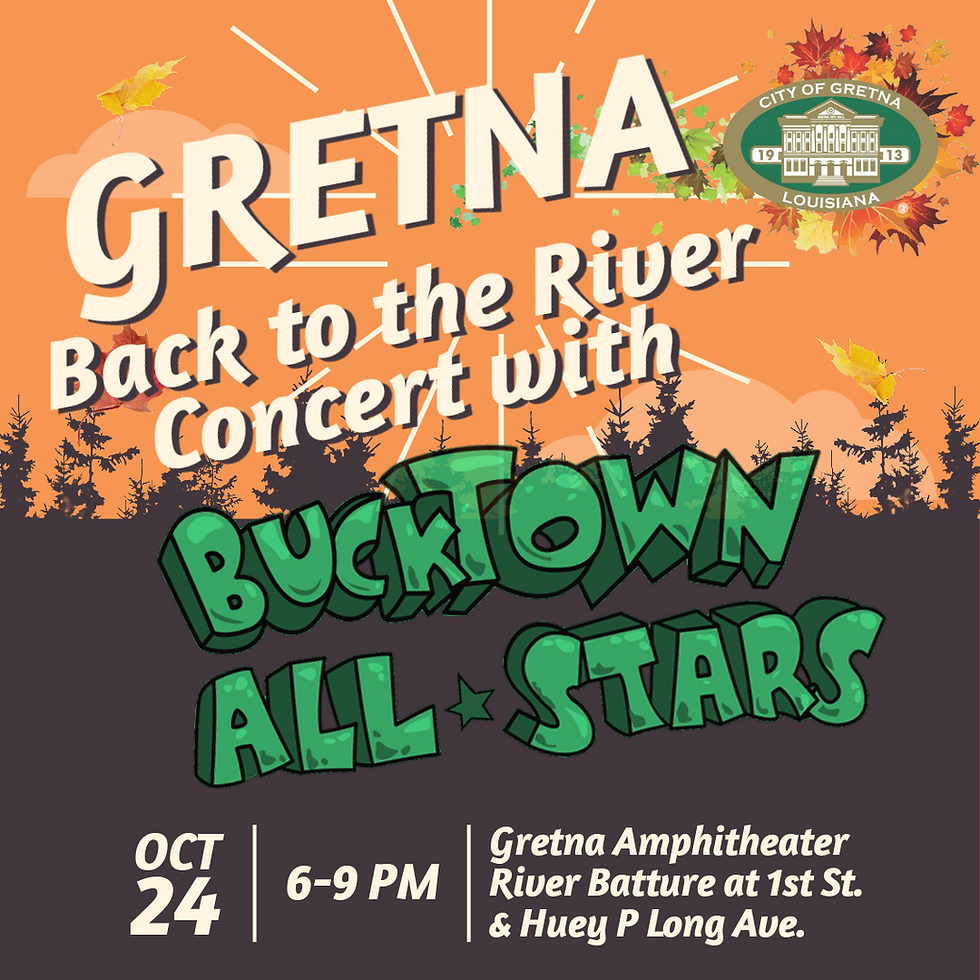 Gretna Back to the River Concert 2025