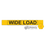 Thumbnail: Heavy Haul Banners: Single Sided WIDE LOAD