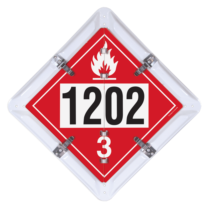 4 Legend Fuel Flip Placard