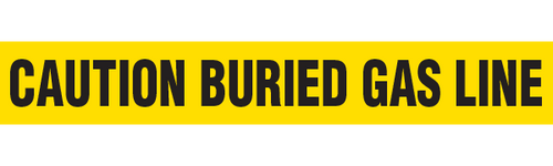 CAUTION BURIED GAS LINE | incom-manufacturing