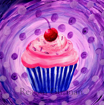 "Polka Dot Cupcake" 2 hr.