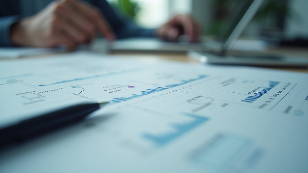 Close-up view of a quality management system document