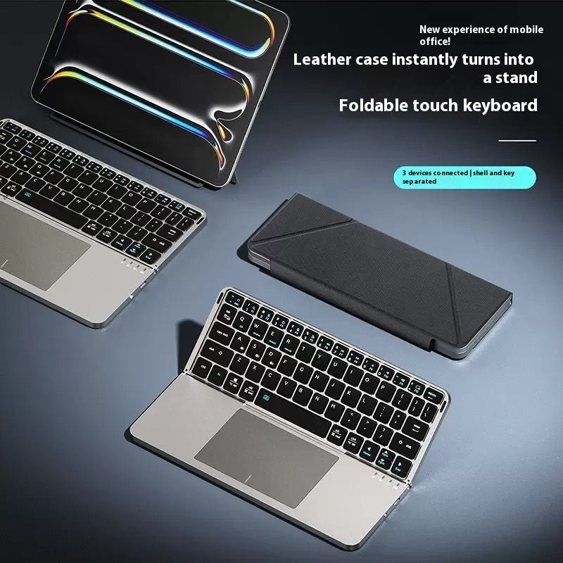 Bluetooth Folding Wireless Keyboard for Tablet & Phone