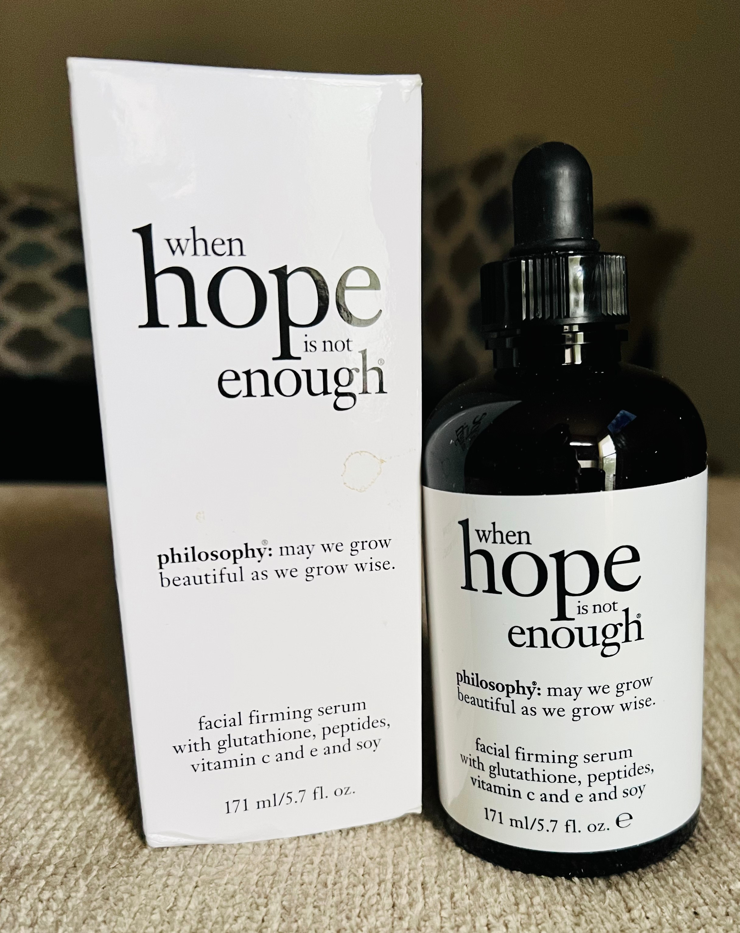 Philosophy-When Hope is Not Enough Facial Serum