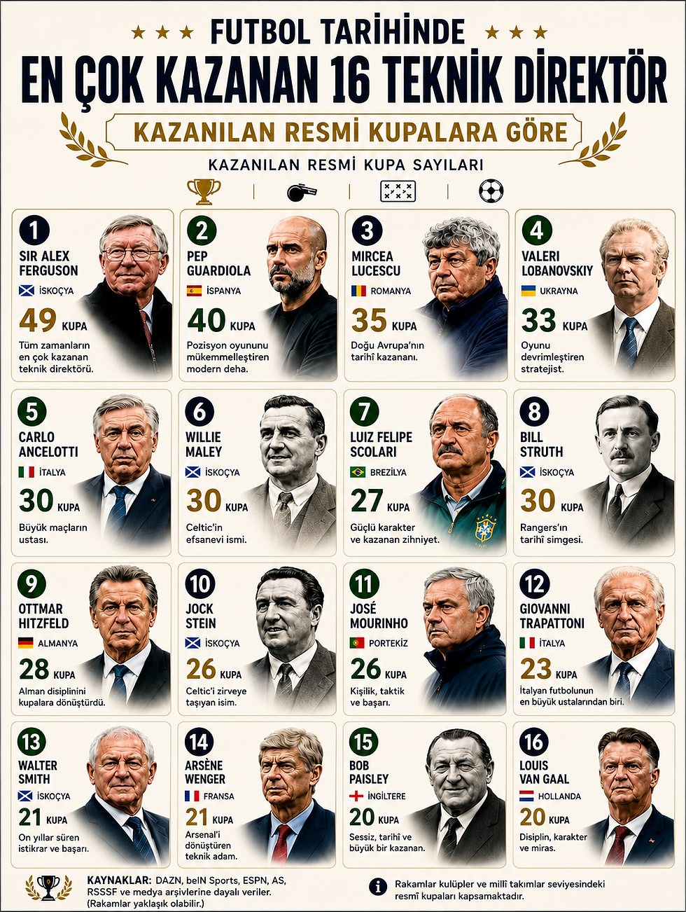 Efsaneler Listesi Değil, Küresel Futbolun Güç Haritası