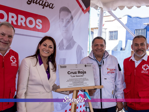 Gobierno municipal y Cruz Roja fortalecen atención de emergencias en la zona norte de Toluca